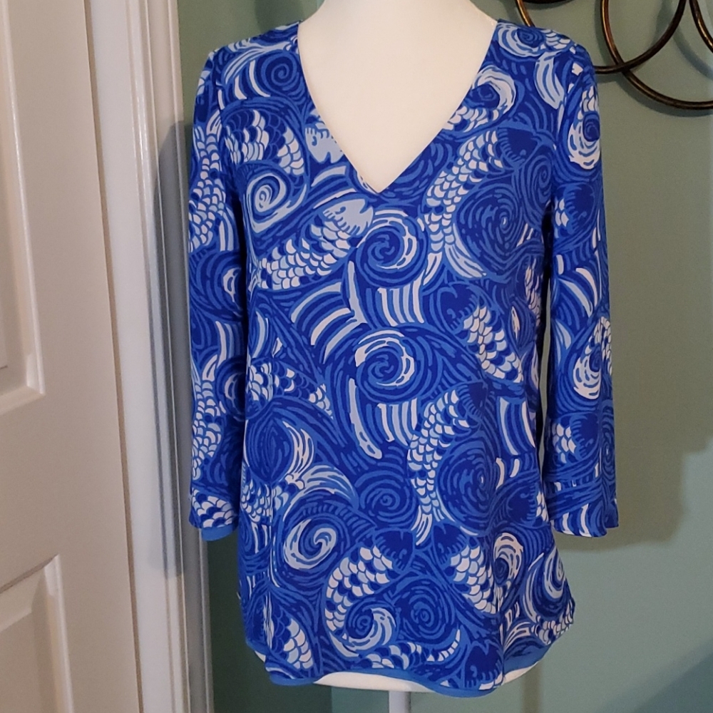 Lilly Pulitzer Reversible Blouse